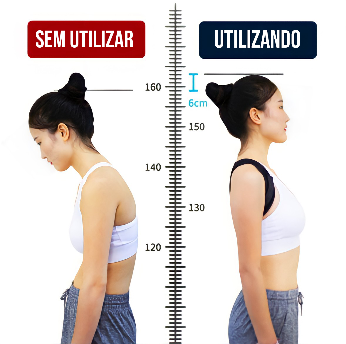 Corretor Postural Ajustável