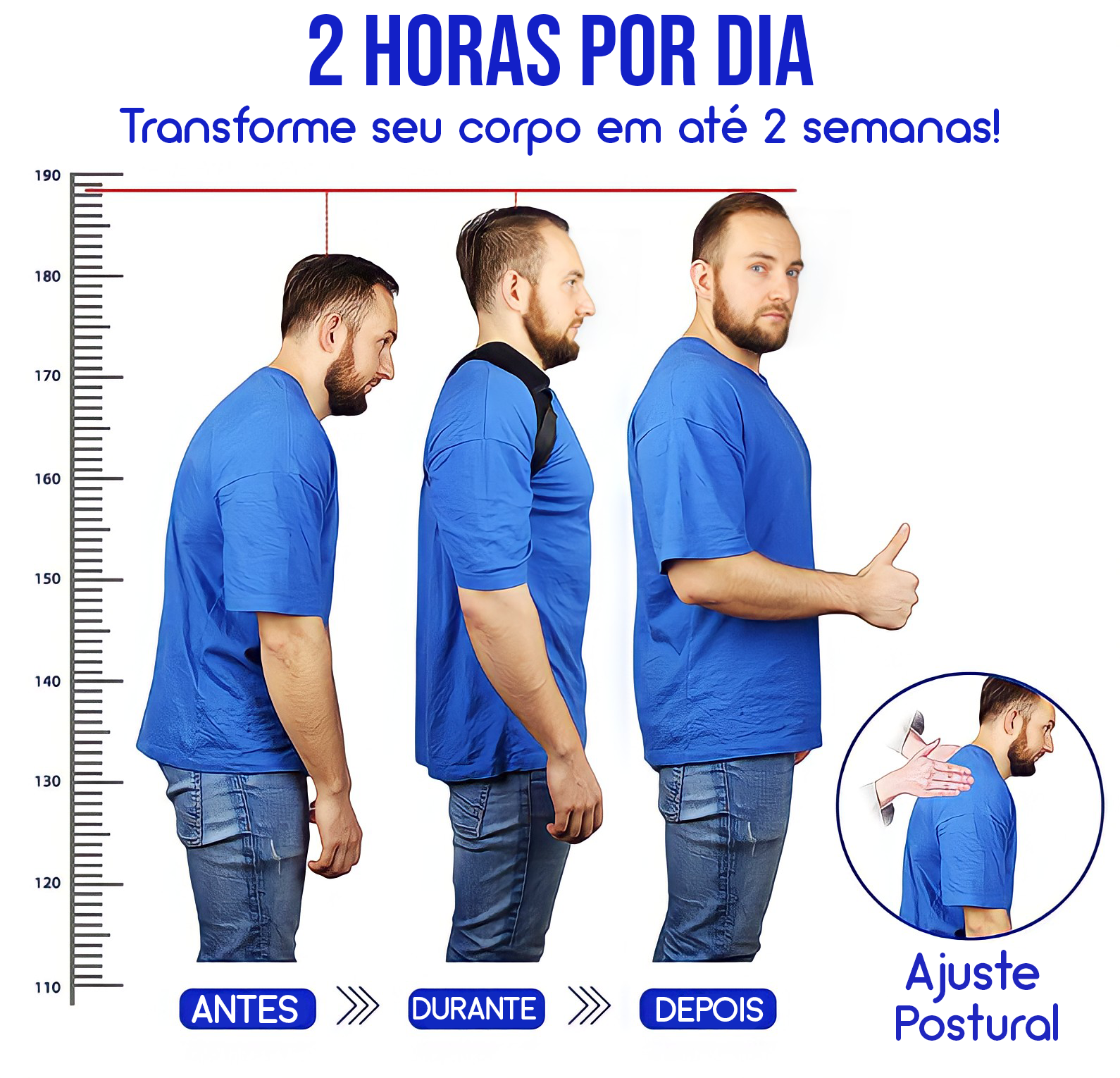 Corretor Postural Ajustável
