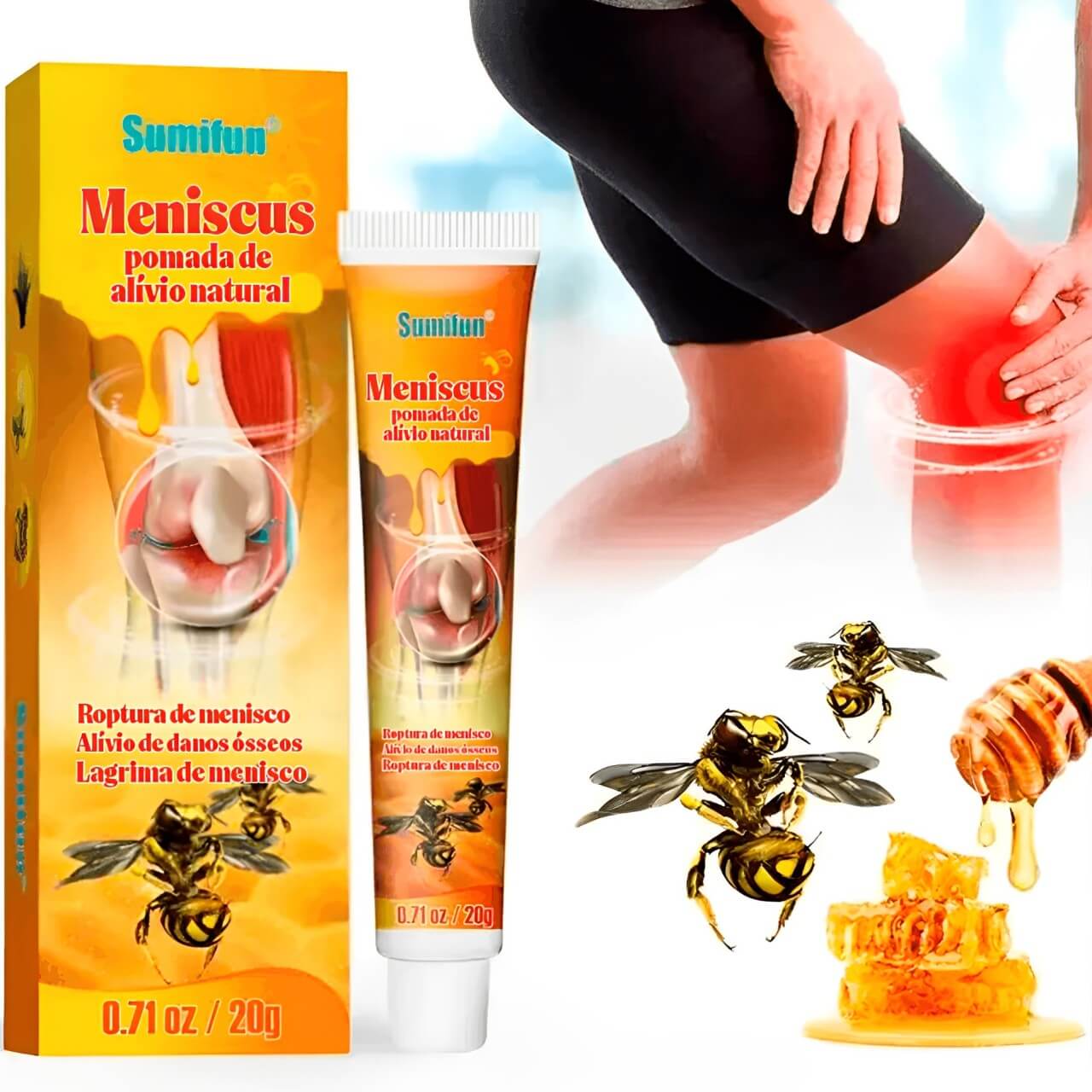 Meniscus - Pomada de Alívio Natural