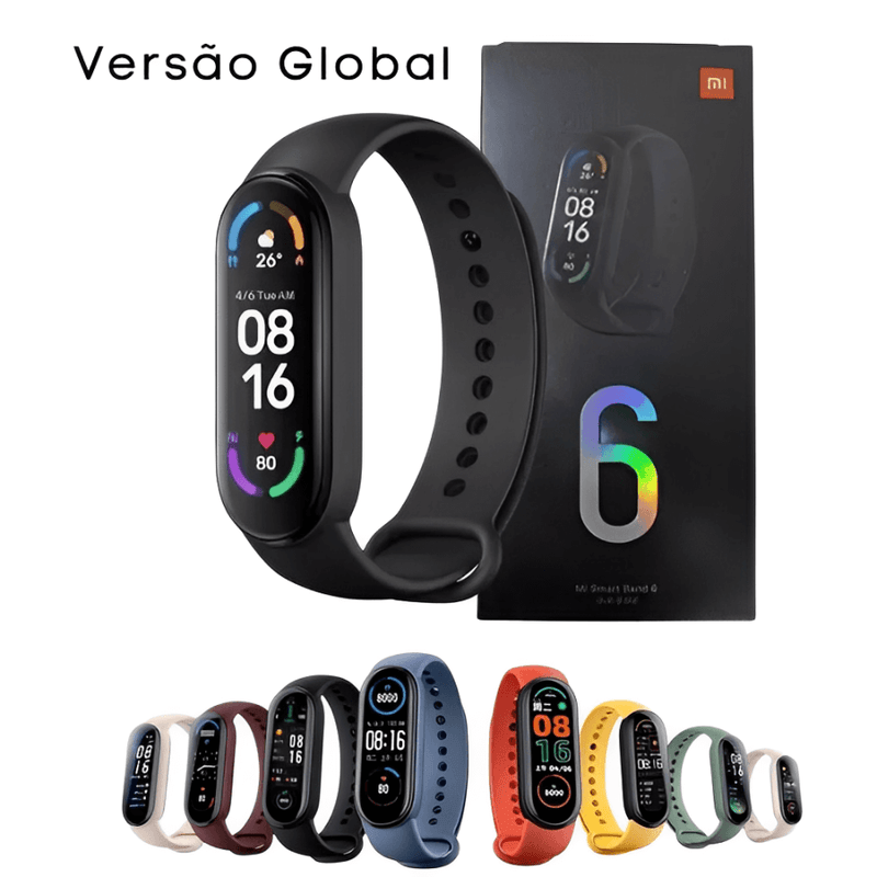 Pulseira Mi Band 6 - LOJA SPORTECH 