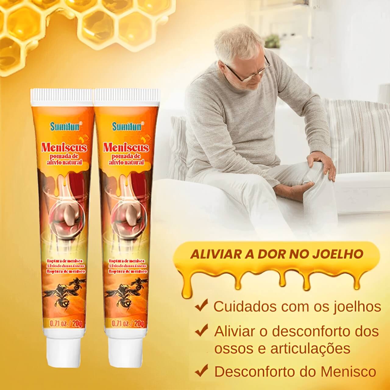 Meniscus - Pomada de Alívio Natural