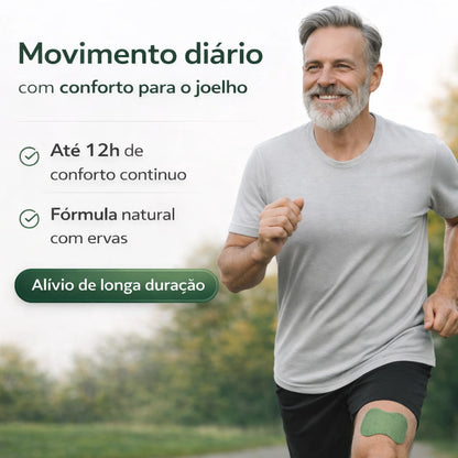 FlexLive - Adesivo Natural para Joelho 60 peças