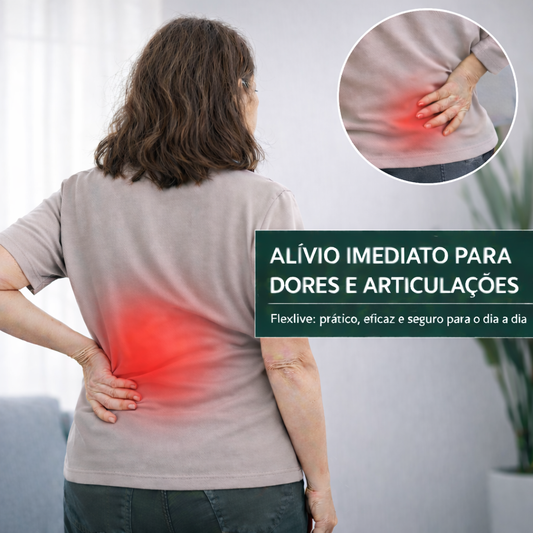 FlexLive - Adesivo Natural para Lombar