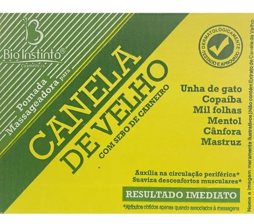 Pomada Canela Velho 150gr - BIO INSTINTO