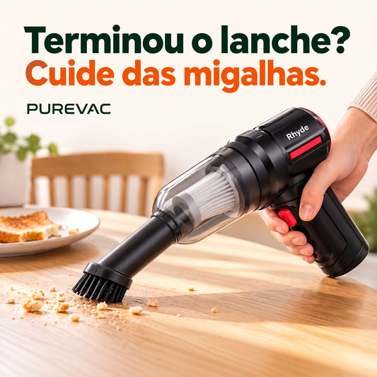 PureVac - Aspirador Portátil com carregador USB
