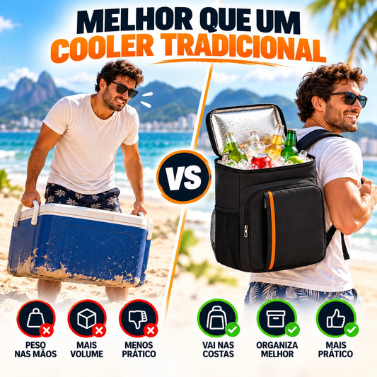 CoolerBag - Mochila Térmica para Bebidas