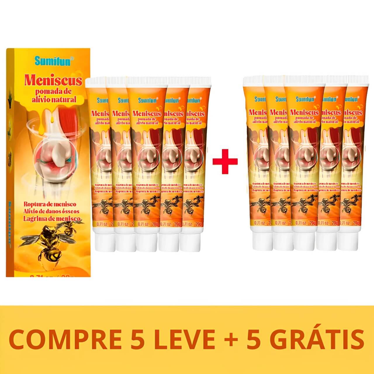 Meniscus - Pomada de Alívio Natural