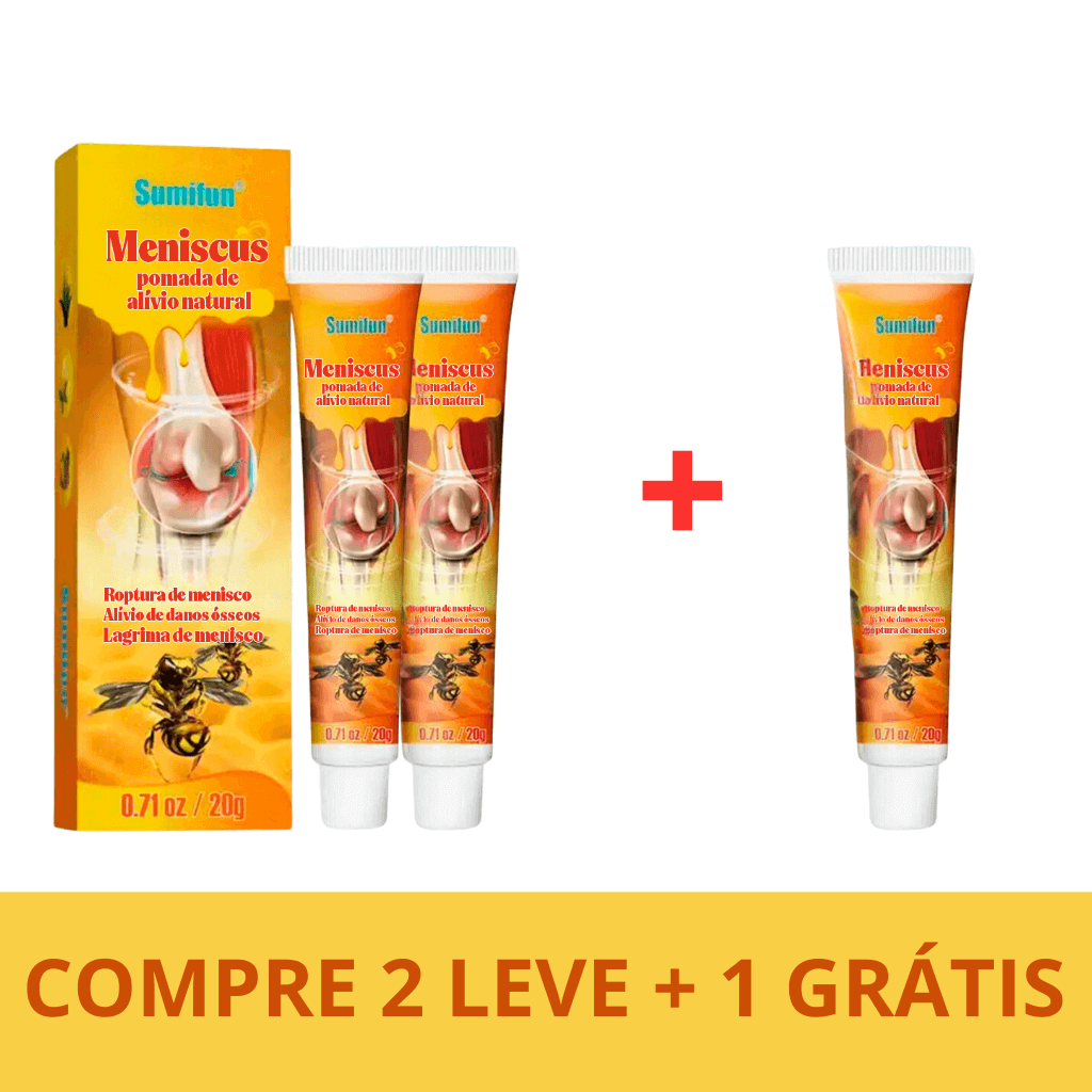 Meniscus - Pomada de Alívio Natural