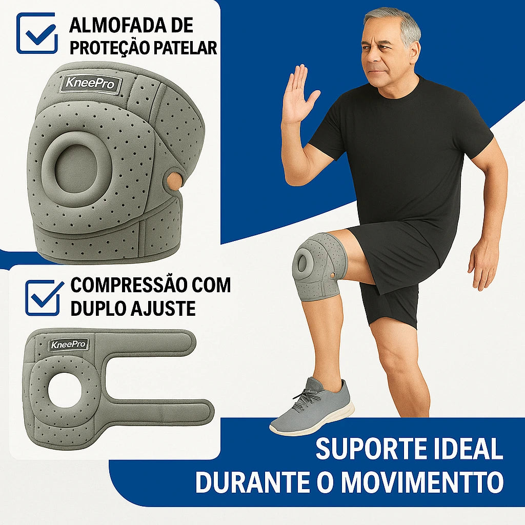 KneePro - Estabilidade e Alívio para Seus Joelhos