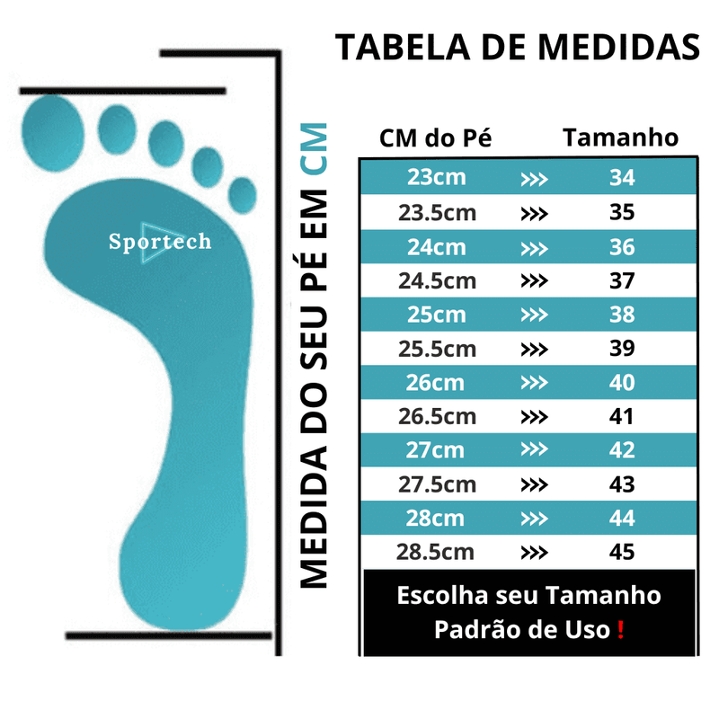 Tênis Advanced Pro - Corrida/Academia - Unissex - LOJA SPORTECH 