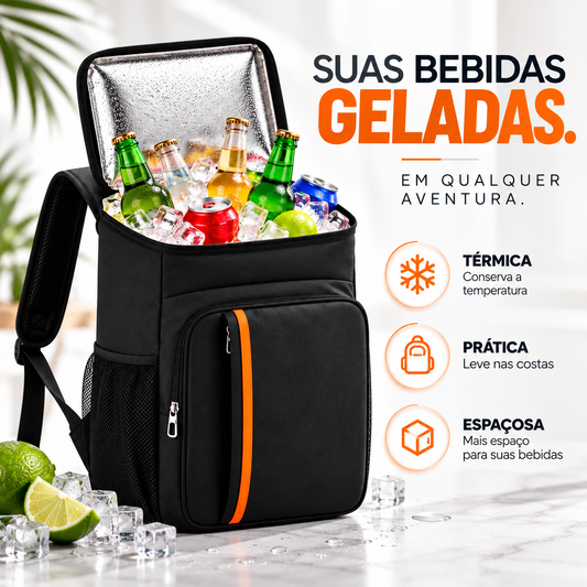 CoolerBag - Mochila Térmica para Bebidas
