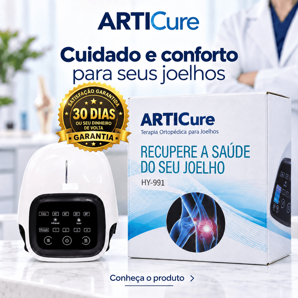 ARTICure 4 em 1 para Joelhos | Sportech